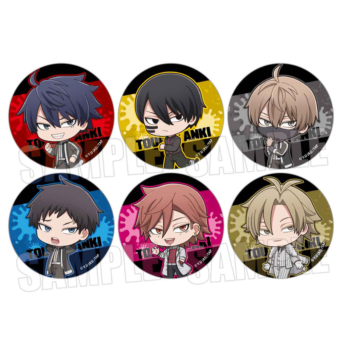 トレーディング缶バッジ/てくトコ(セット)