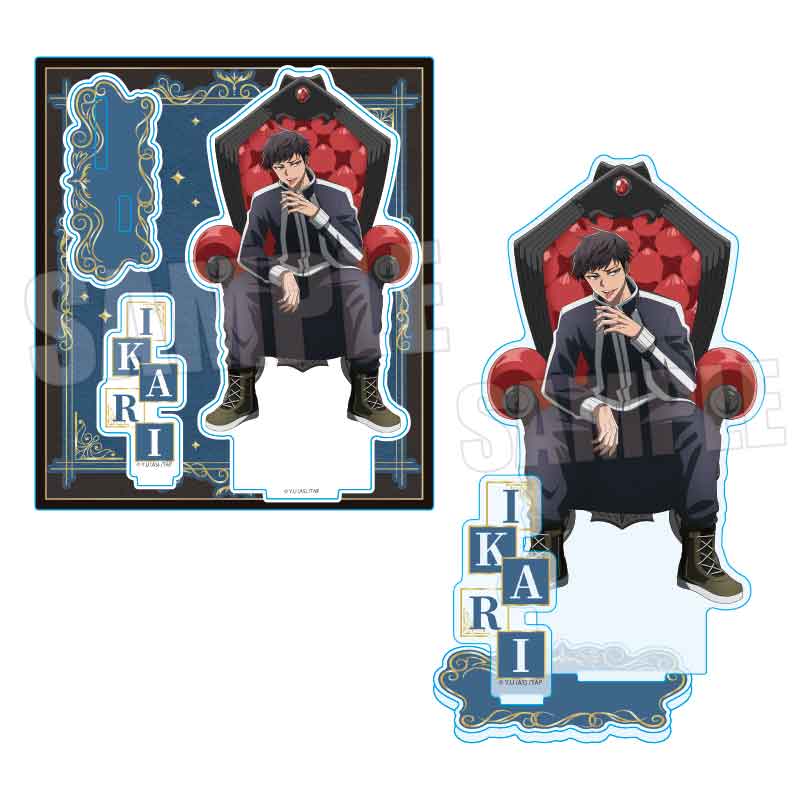 アクリルスタンド 桃源暗鬼/矢颪 碇(玉座)｜TVアニメ『桃源暗鬼』公式