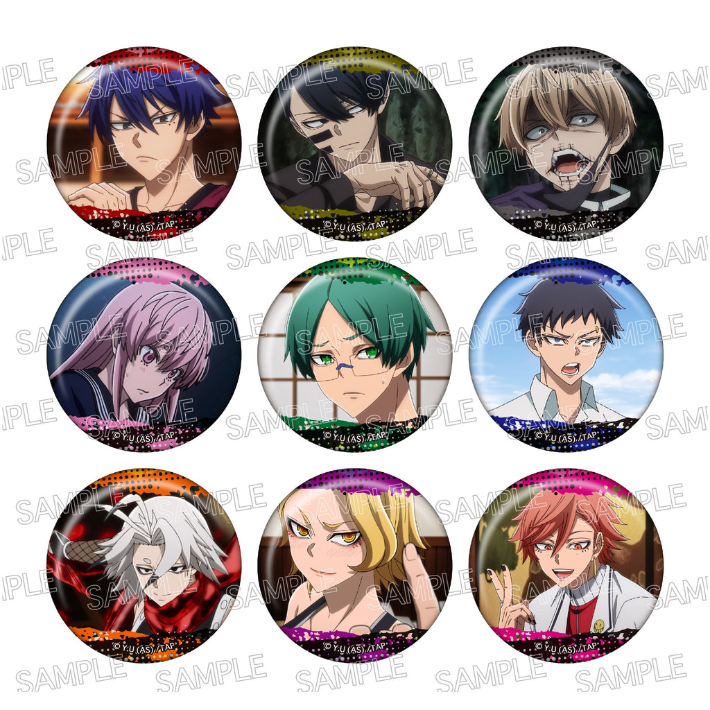 百面相缶バッジ Vol.1 BOX(9個入)