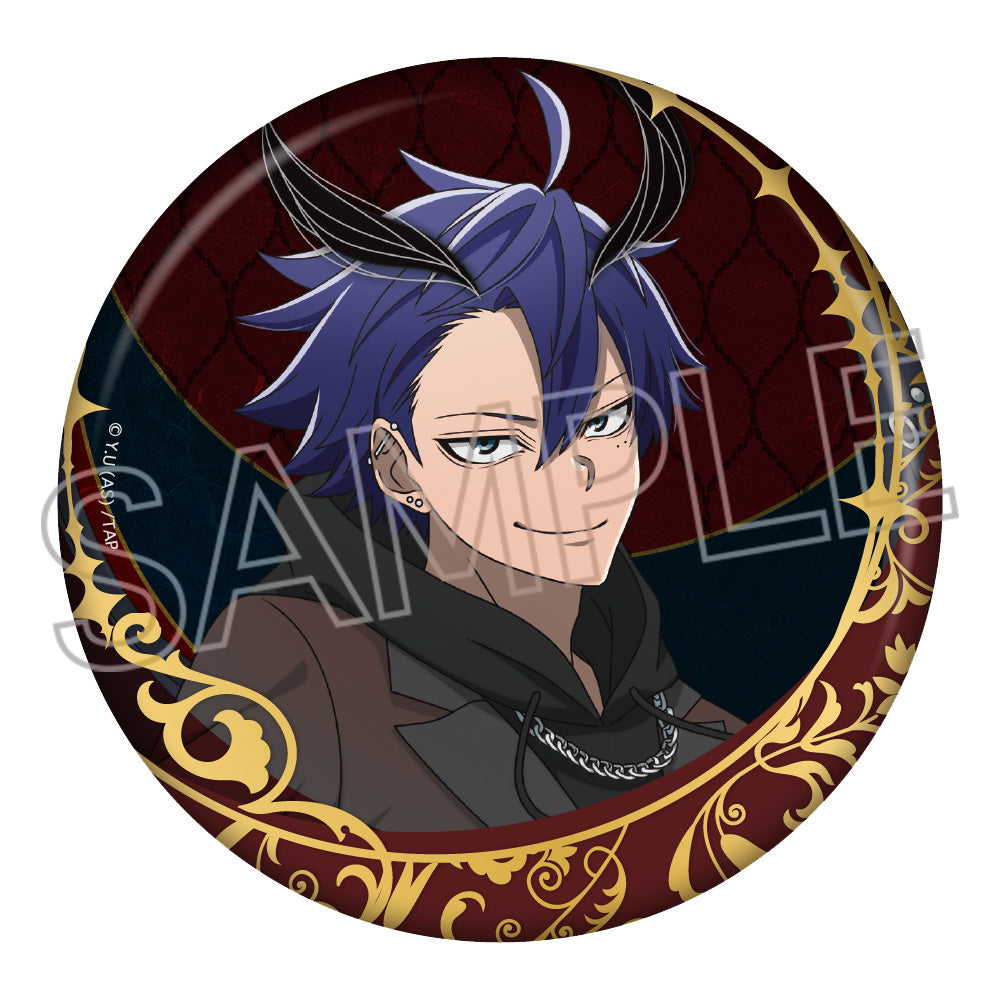 天使と悪魔 箔押し缶バッジ 一ノ瀬四季