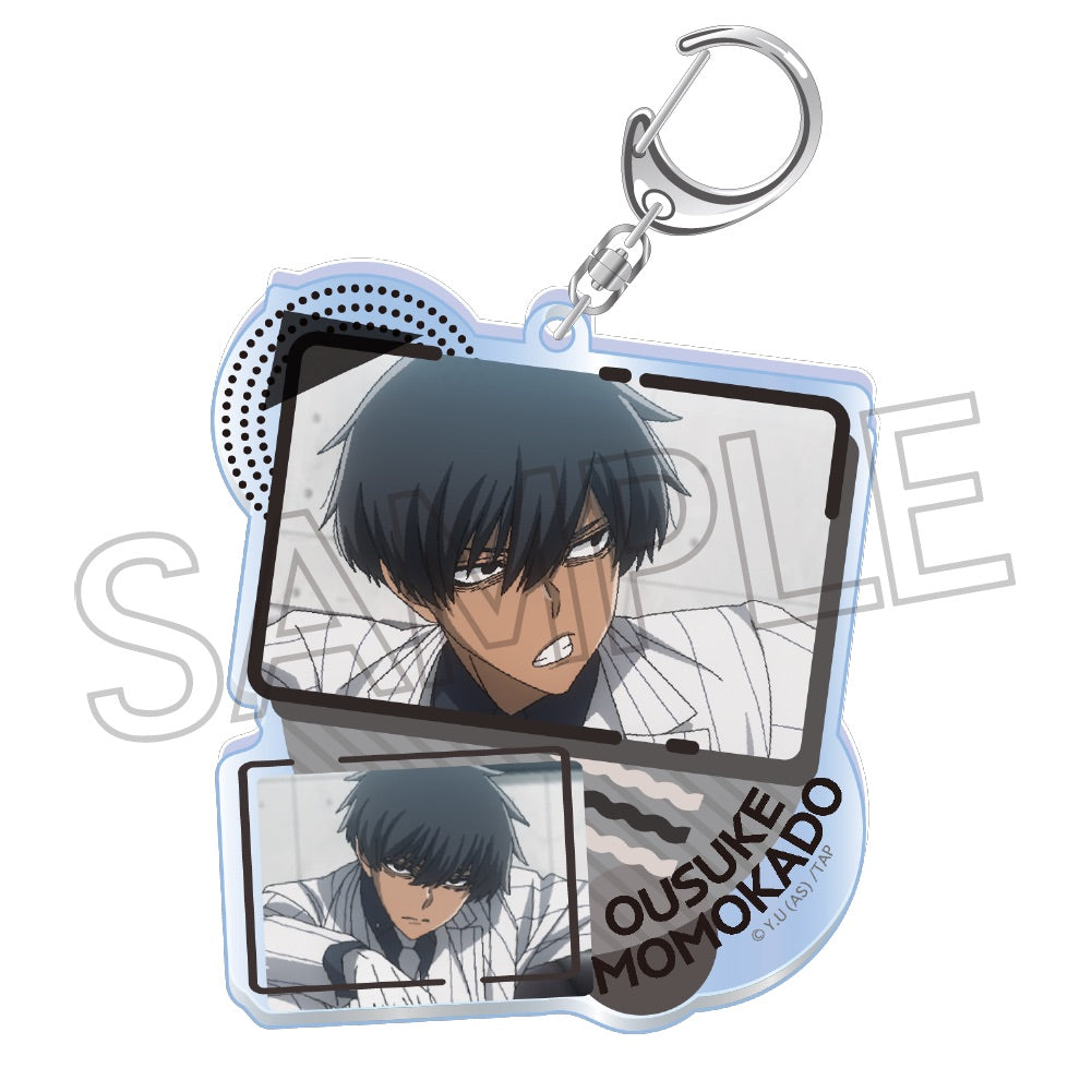 コラージュアクリルキーホルダーVol.2 桃角桜介｜TVアニメ『桃源暗鬼
