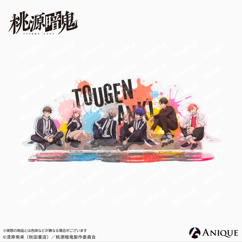 『桃源暗鬼』描き起こしイラスト【ひと休み】ジオラマアクリルスタンド