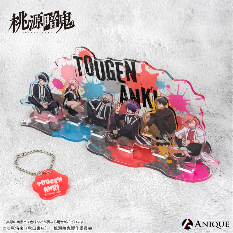 『桃源暗鬼』描き起こしイラスト【ひと休み】ジオラマアクリルスタンド