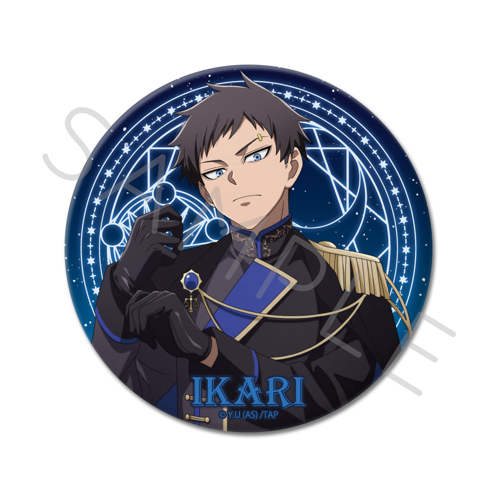 TVアニメ「桃源暗鬼」第4弾 3way缶バッジ CD (矢颪 碇)