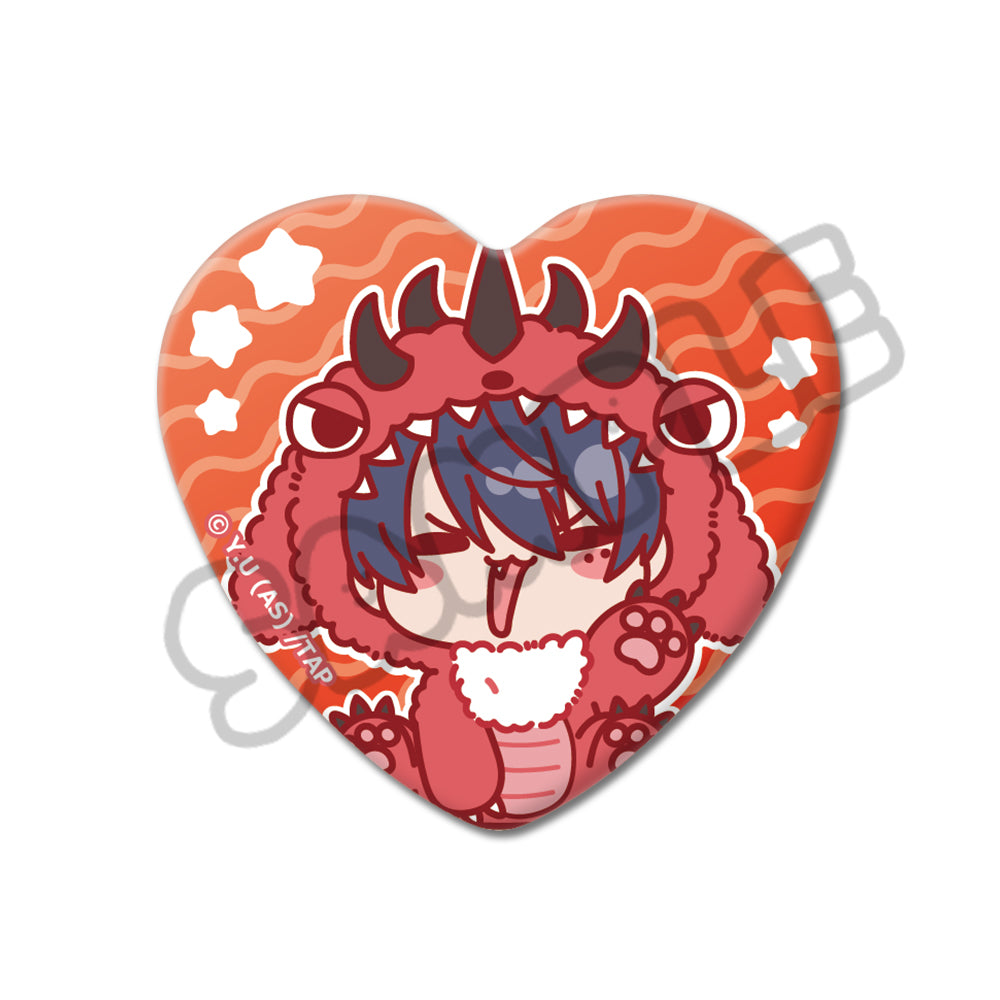 桃源暗鬼 一ノ瀬四季 缶バッジ TVアニメ「桃源暗鬼」第2弾 六角形缶バッジ M-NA (一ノ瀬四季)｜TV