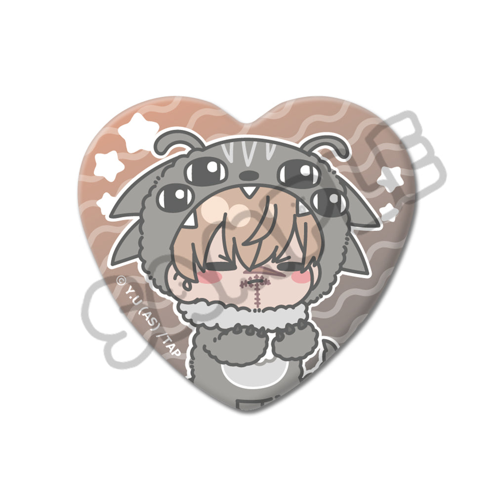 桃源暗鬼 玉座 缶バッジ 皇后崎 TVアニメ「桃源暗鬼」第3弾 3way缶バッジ M-SC (皇后崎 迅)｜TVアニメ