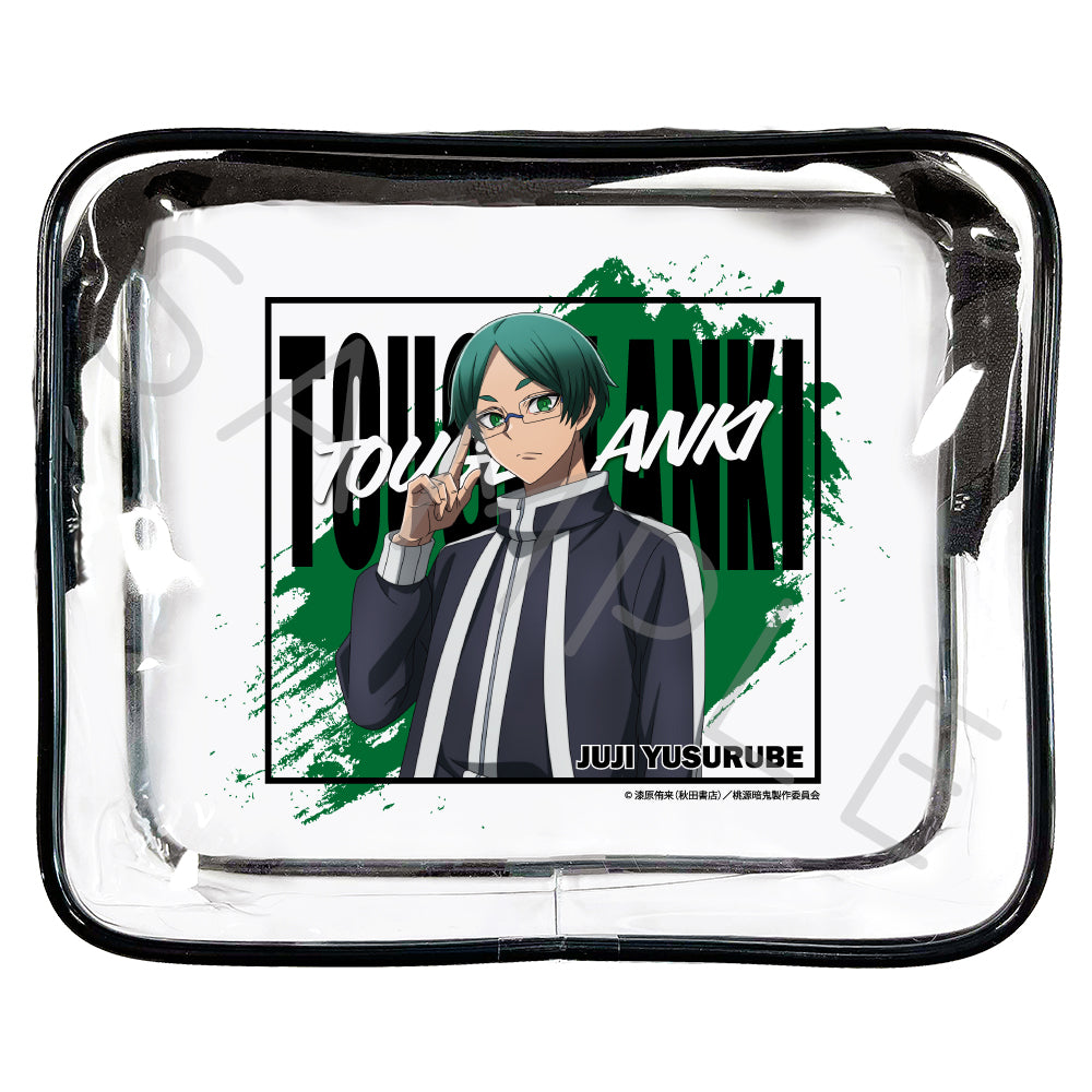 TVアニメ「桃源暗鬼」第1弾 ビニールポーチ YE (遊摺部従児)