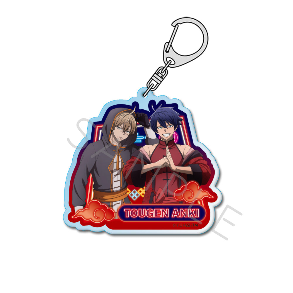 TVアニメ「桃源暗鬼」第2弾 アクリルキーホルダー NF (皇后崎 迅&一ノ瀬四季)