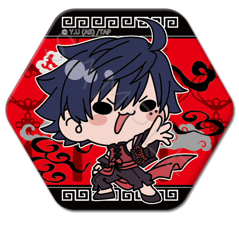 桃源暗鬼　缶バッジ　一ノ瀬四季　コミケ　c100 特典 TVアニメ「桃源暗鬼」第2弾 六角形缶バッジ M-NA (一ノ瀬四季)｜TV