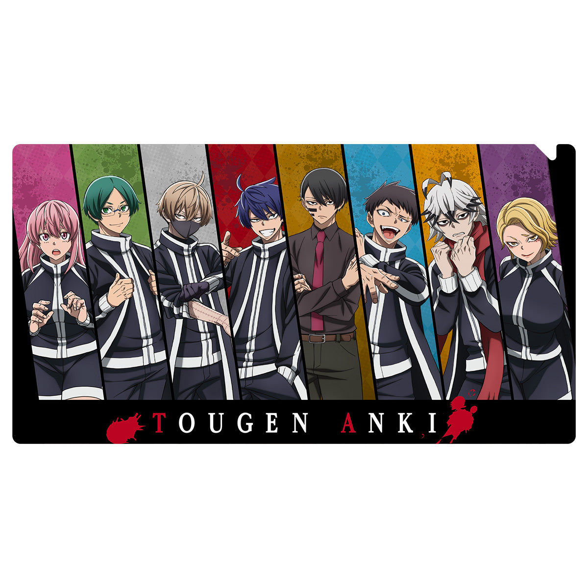 桃源暗鬼 抗菌ミニクリアファイル 集合ver.