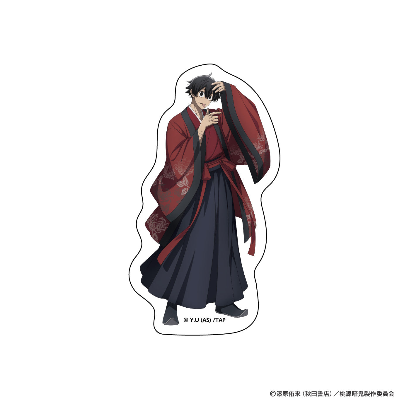 桃源暗鬼 ダイカットステッカー(漢服/淀川真澄)