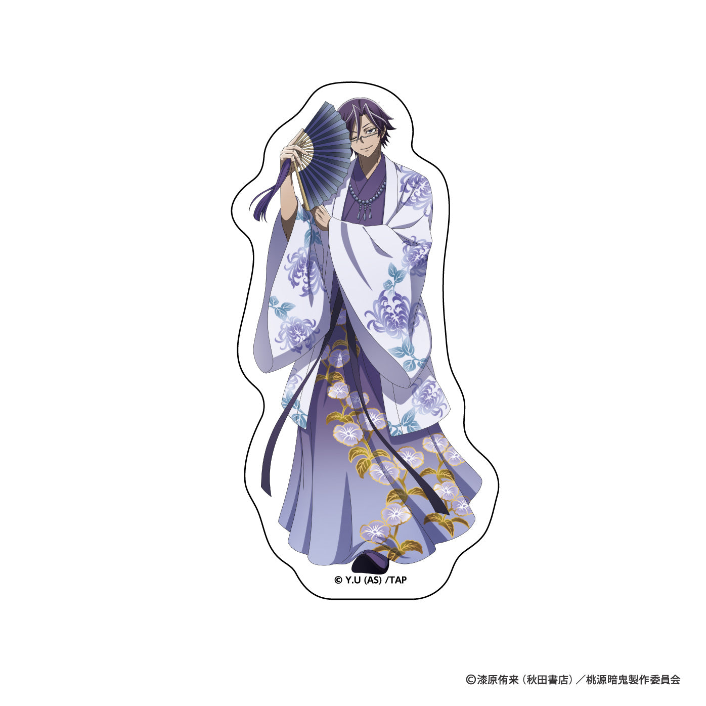 桃源暗鬼 ダイカットステッカー(漢服/桃華月詠)