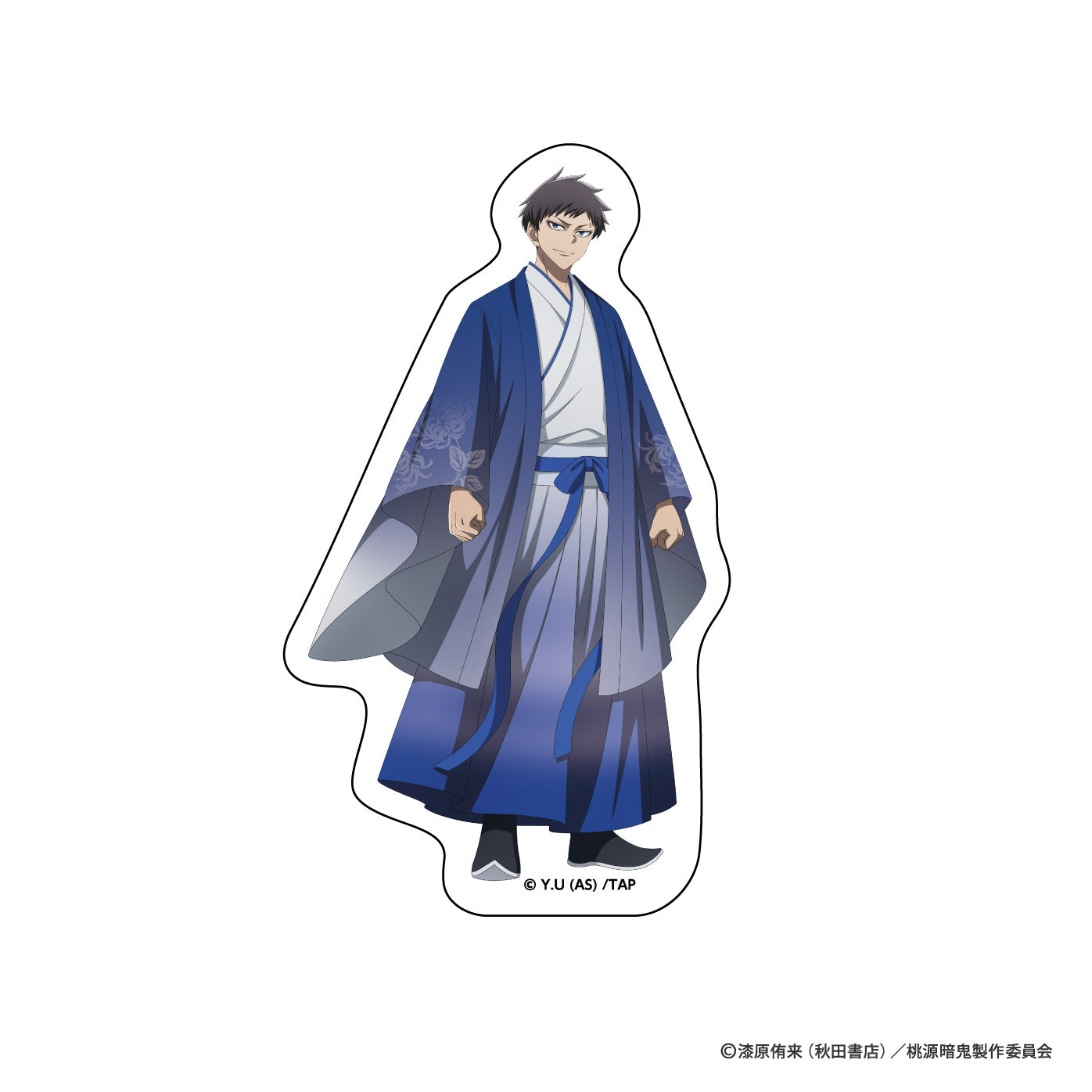 桃源暗鬼 ダイカットステッカー(漢服/矢颪 碇)