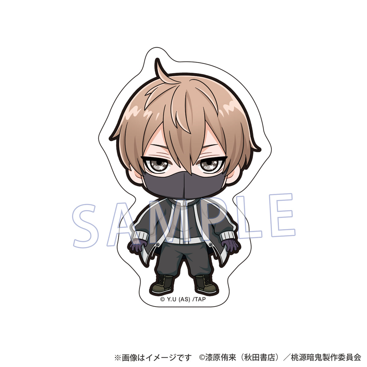 『桃源暗鬼』レコスタ モバイルステッカー コンプセット
