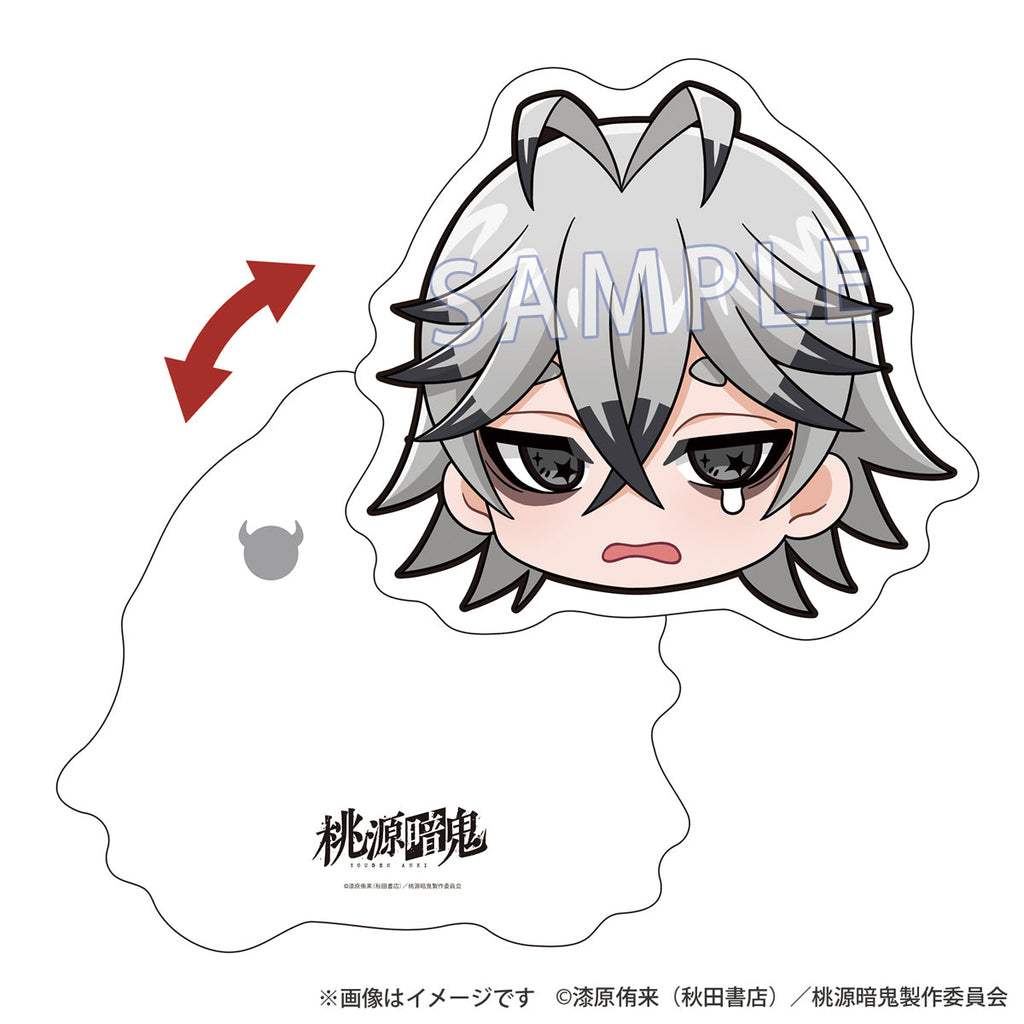 『桃源暗鬼』レコスタ ダイカットカード 手術岾ロクロ