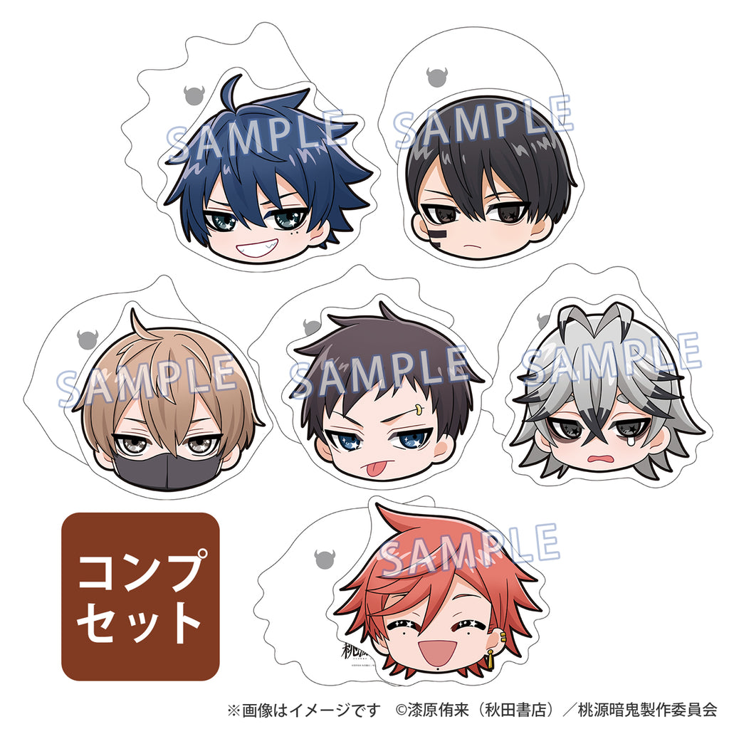 『桃源暗鬼』レコスタ ダイカットカード コンプセット