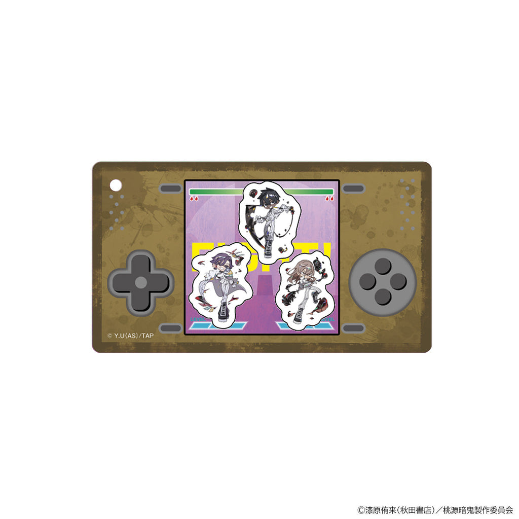 TVアニメ『桃源暗鬼』スペシャルイベント シャカシャカアクリルキーホルダーE 桃寺神門& 桃華月詠&桃角桜介