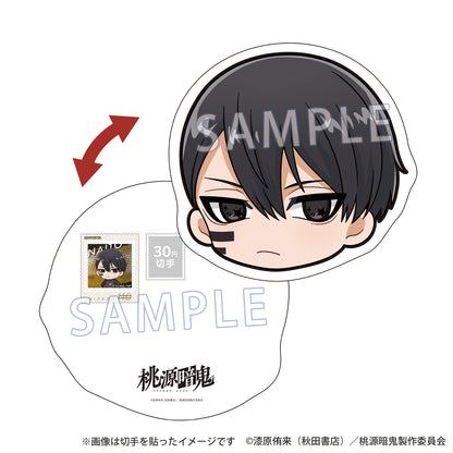 『桃源暗鬼』レコスタ ダイカットカード＆フレーム切手セット 無陀野無人