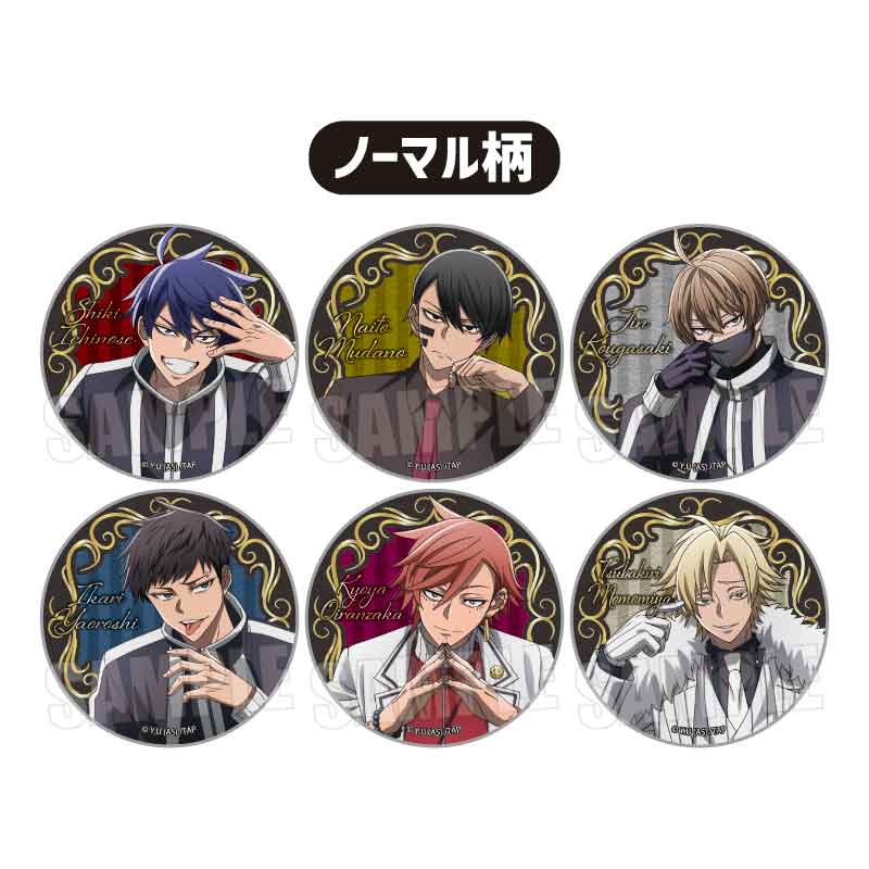 トレーディング缶バッジ 桃源暗鬼/玉座（BOX）