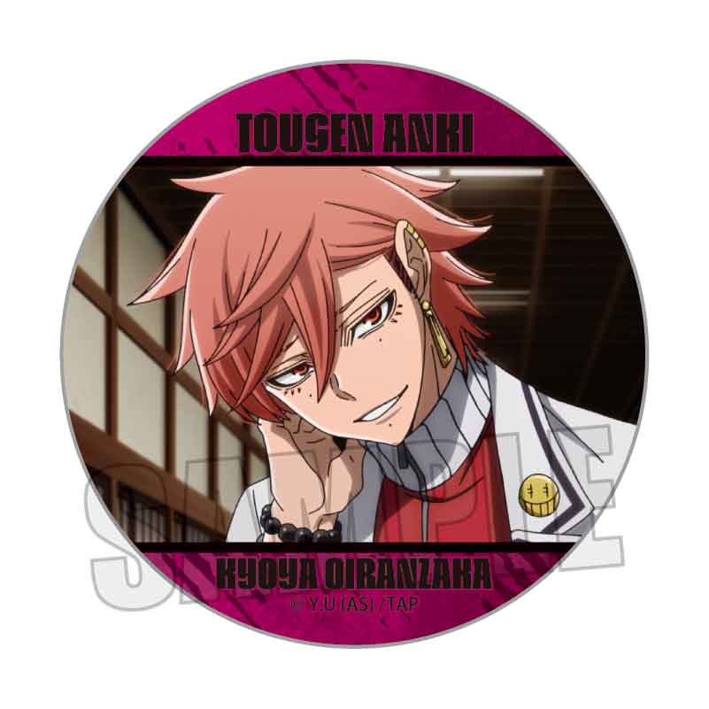 メモリーズ缶バッジ Part1 桃源暗鬼/花魁坂京夜A