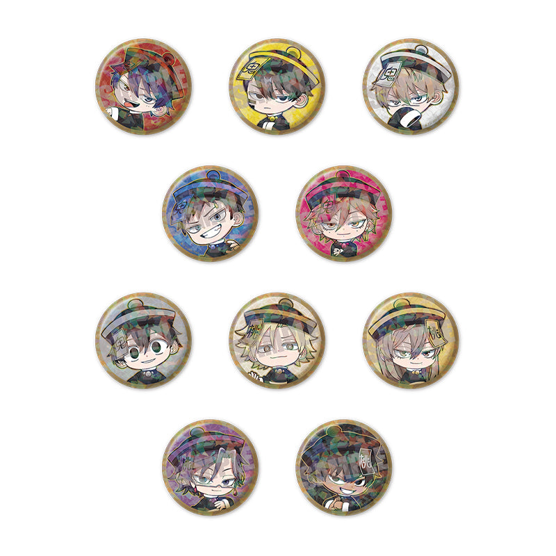 桃源暗鬼　トレーディングホログラム缶バッジ　JIANGSHI MINI ver.　全10種（BOX）