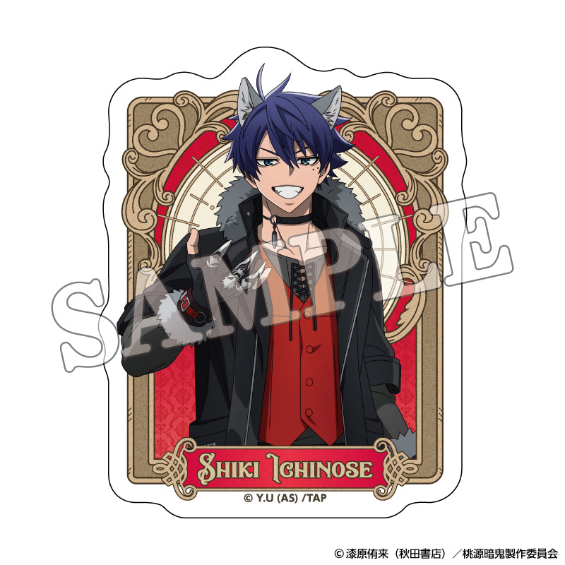 桃源暗鬼 ダイカットステッカー 人狼 (一ノ瀬四季)