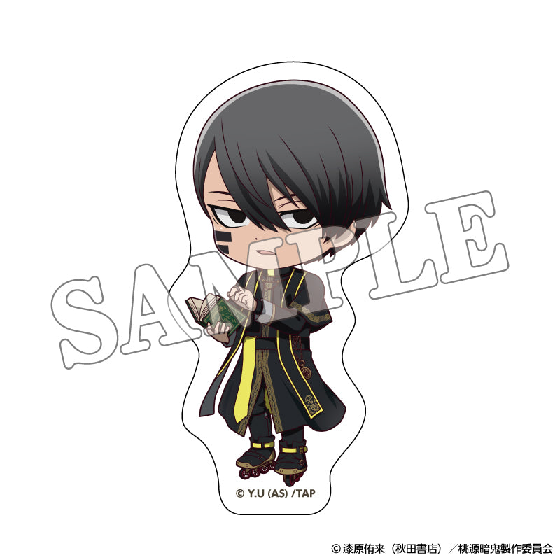 桃源暗鬼 ダイカットステッカー 人狼デフォルメ (無陀野無人)