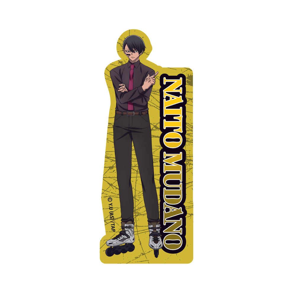 【7月1日発売】桃源暗鬼　ダイカットステッカー（無陀野無人）
