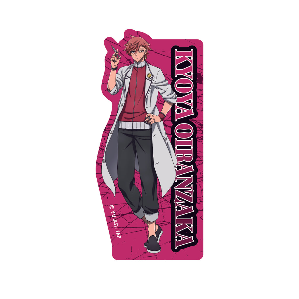 【7月1日発売】桃源暗鬼　ダイカットステッカー（花魁坂京夜）