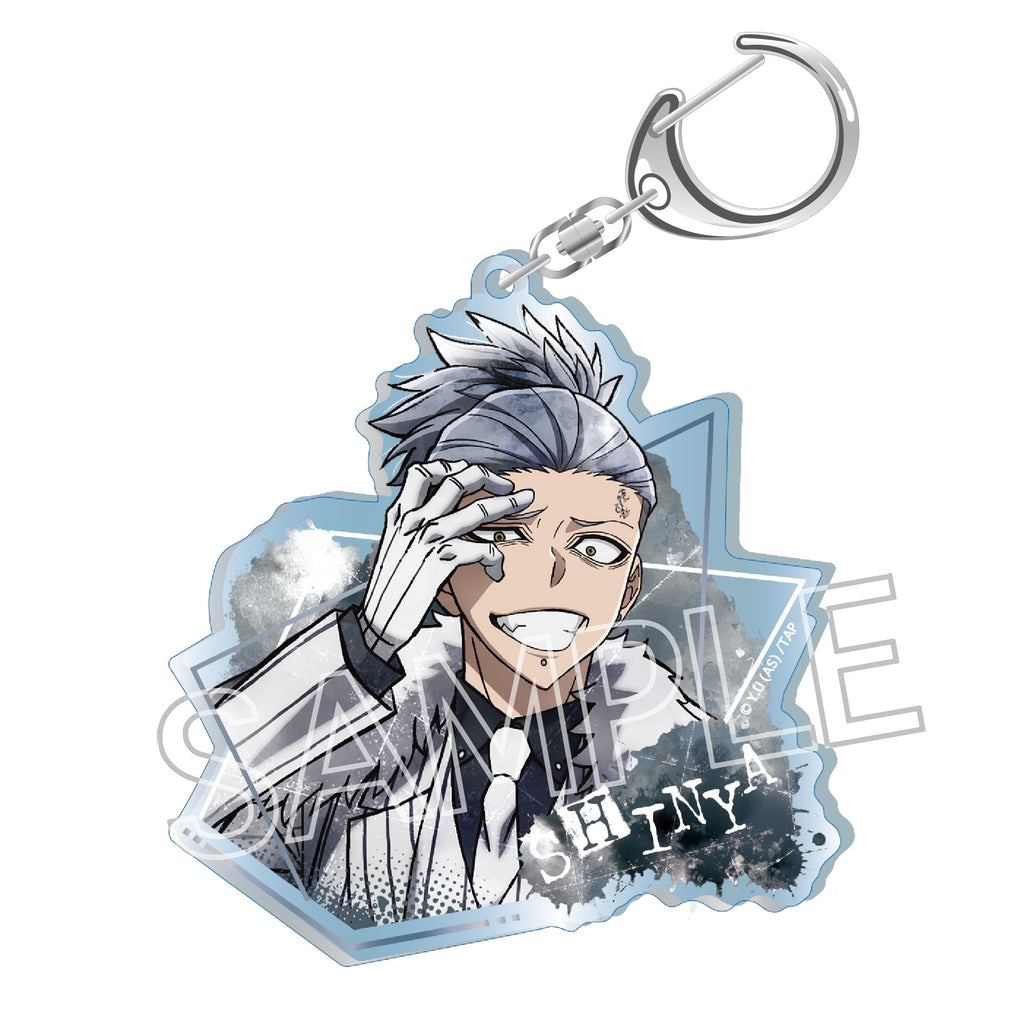 ウェットカラーシリーズ　アクリルキーホルダー Vol.2　桃巌深夜
