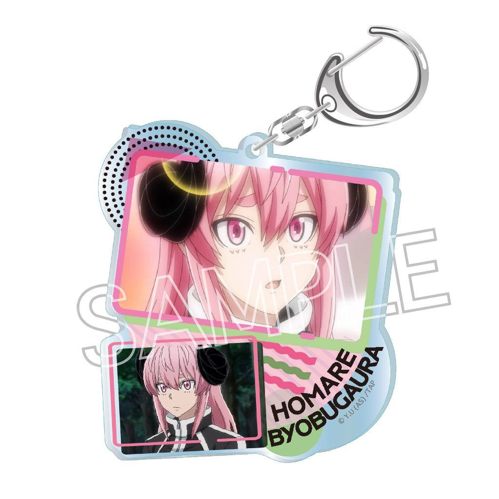 コラージュアクリルキーホルダーVol.1　屏風ヶ浦帆稀