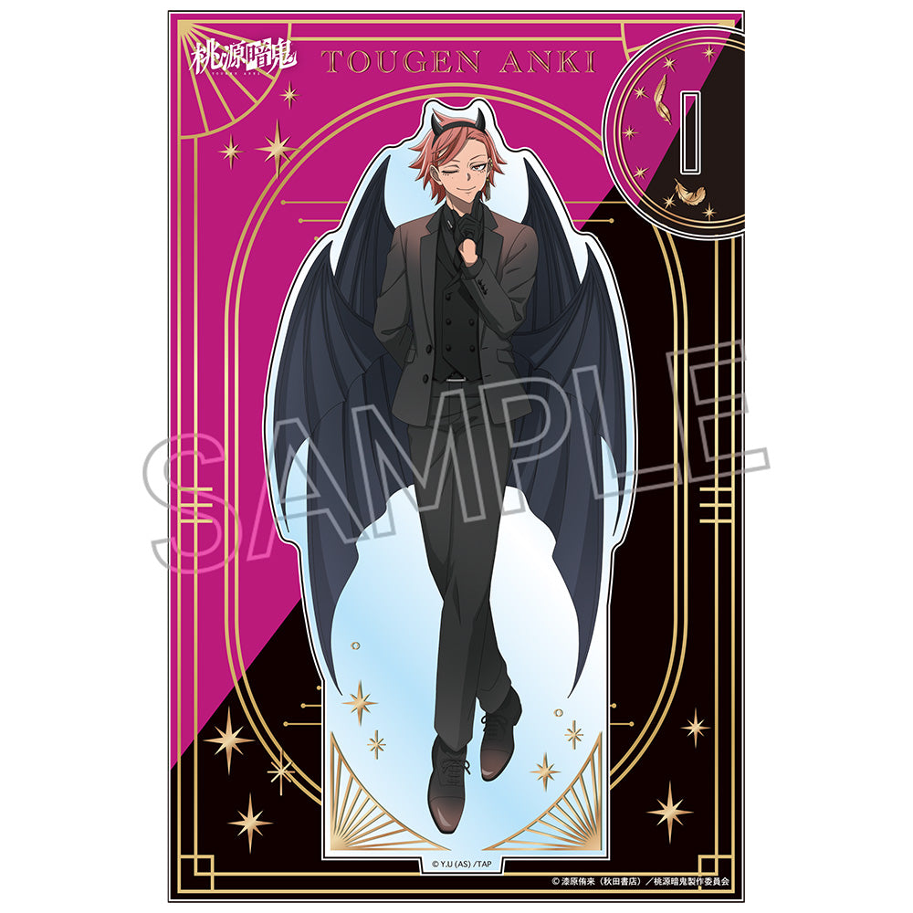 天使と悪魔　箔押しアクリルスタンド　花魁坂京夜