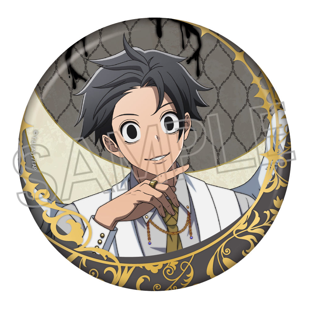 天使と悪魔　箔押し缶バッジ　淀川真澄