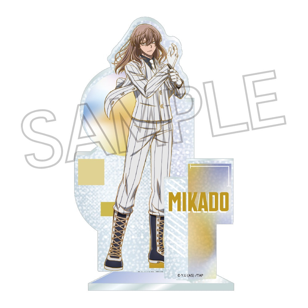 桃源暗鬼 桃寺神門 アクリルスタンド 缶バッジ クリアカード デコケースセット TVアニメ「桃源暗鬼」 アクリルスタンド / 桃寺神門｜商品情報｜株式