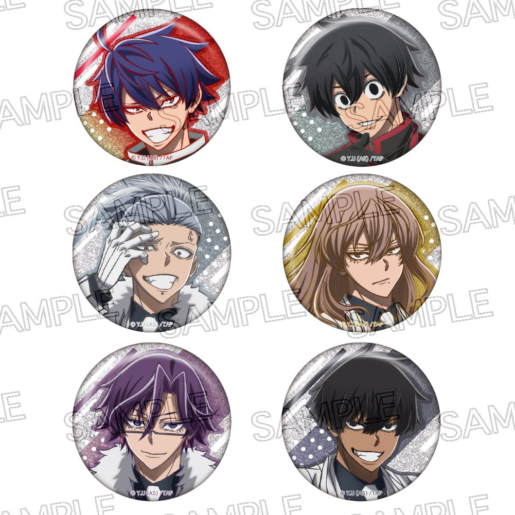 シャインシリーズ　グリッター缶バッジ Vol.2　BOX（6個入）