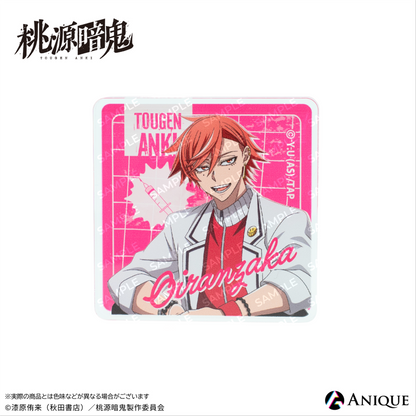 『桃源暗鬼』描き起こしイラスト【ひと休み】トレーディングミニアクリルブロック　全6種（BOX）