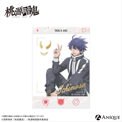 『桃源暗鬼』描き起こしイラスト【ひと休み】トレーディング箔押しクリアフォトカード　全6種（BOX）