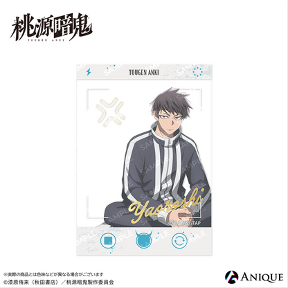 『桃源暗鬼』描き起こしイラスト【ひと休み】トレーディング箔押しクリアフォトカード　全6種（BOX）