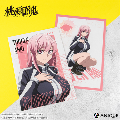 桃源暗鬼』描き起こしイラスト【ひと休み】屏風ヶ浦帆稀 ポストカード2 桃源暗鬼』描き起こしイラスト【ひと休み】屏風ヶ浦帆稀 ポストカード2