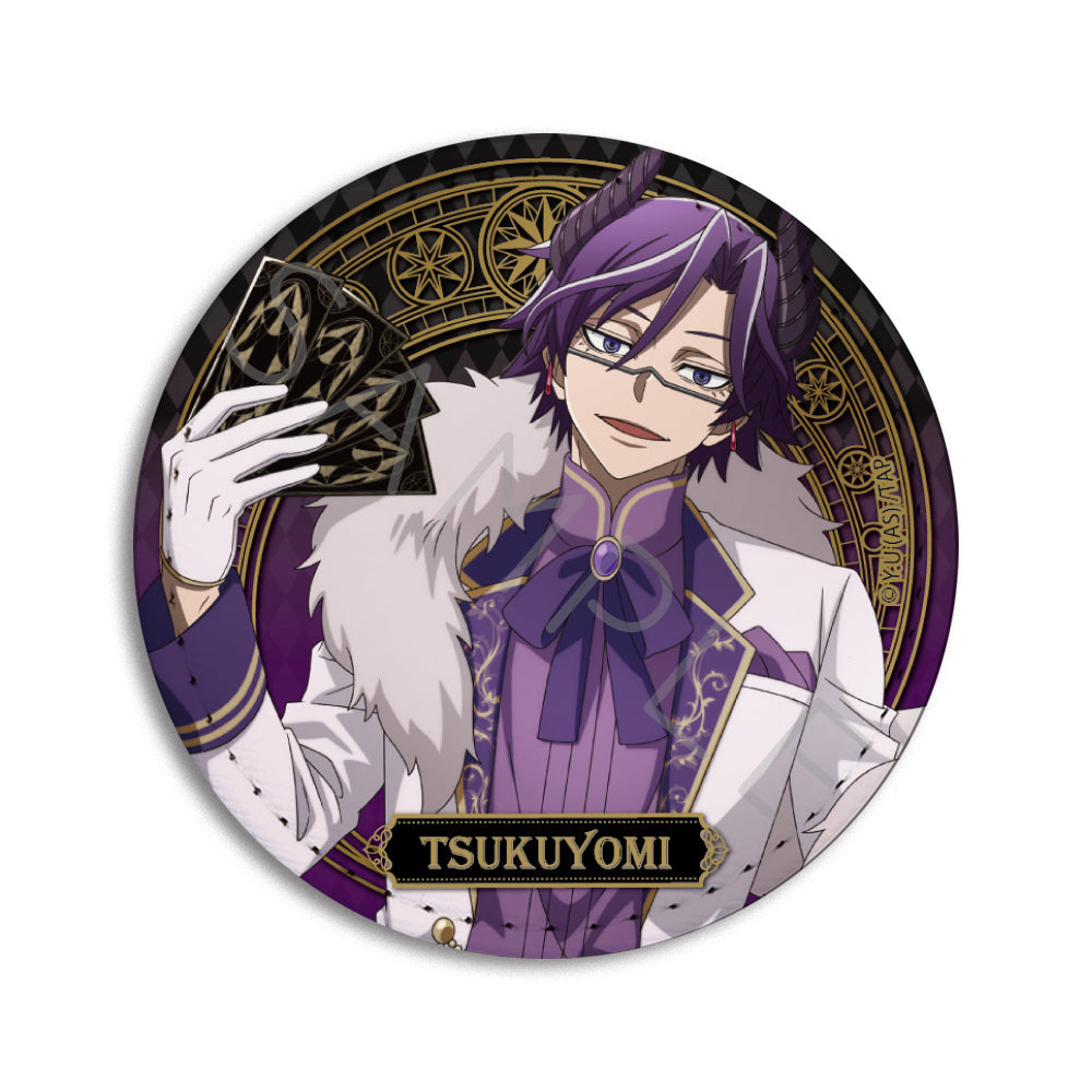 TVアニメ「桃源暗鬼」第4弾 レザーバッジ（丸形） CH（桃華月詠）