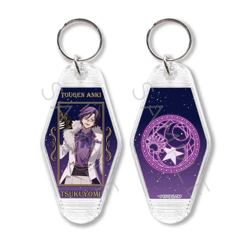 TVアニメ「桃源暗鬼」第4弾 モーテルキーホルダー CH（桃華月詠）