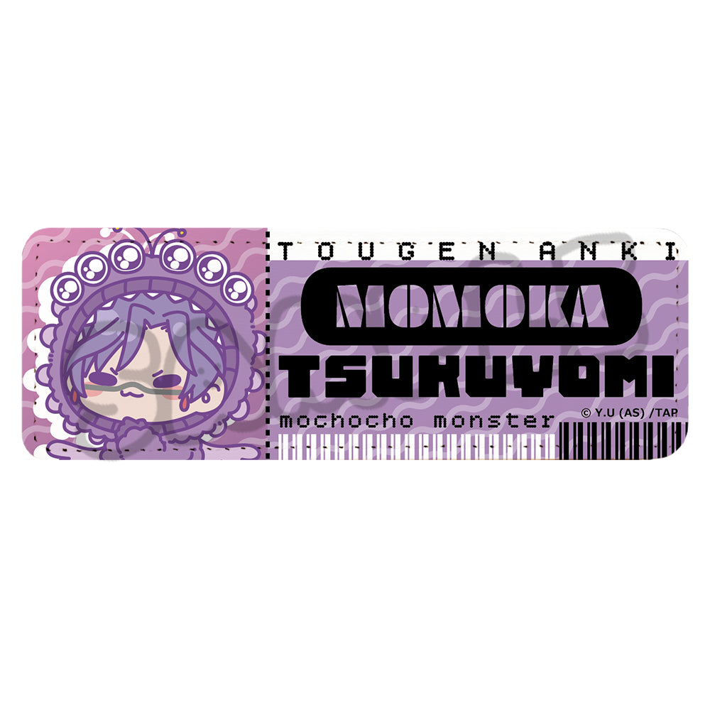 TVアニメ「桃源暗鬼」第3弾 レザーバッジ（ロング） M-SI（桃華月詠）