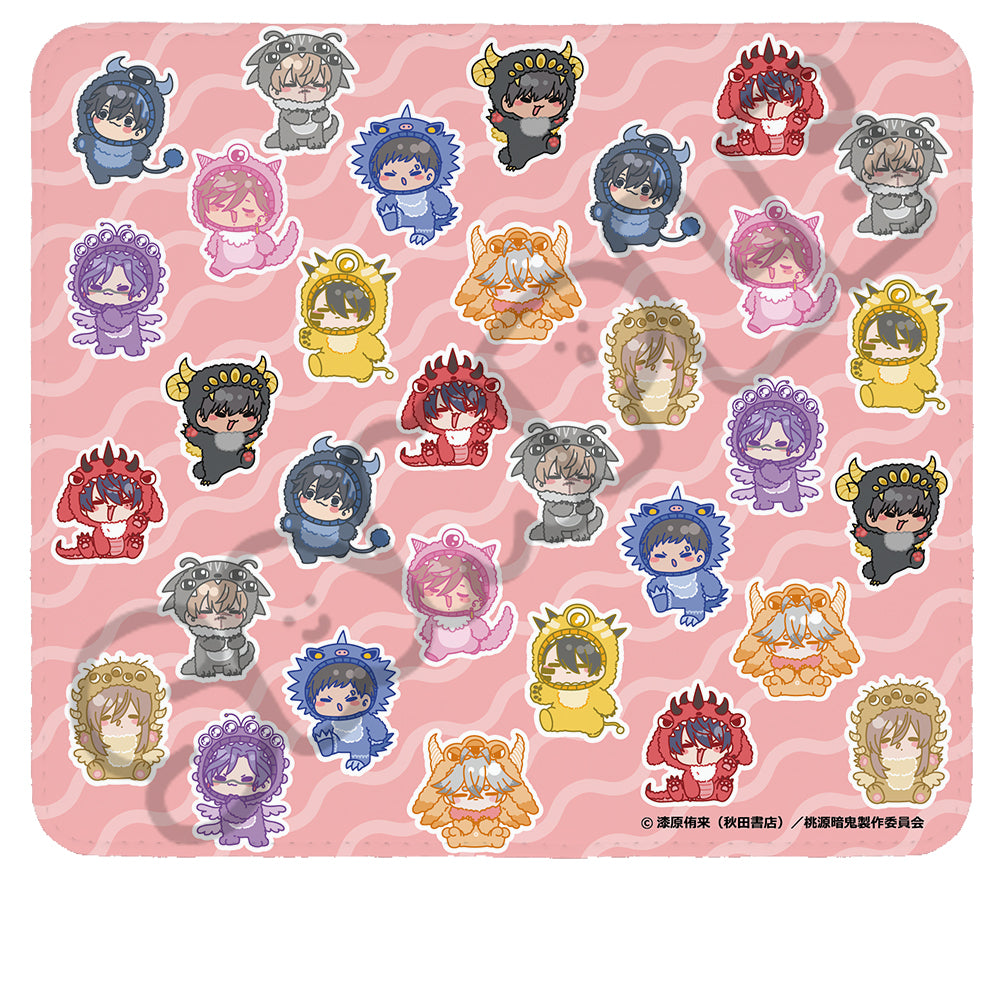 TVアニメ「桃源暗鬼」第3弾 マウスパッド M-SC (総柄)