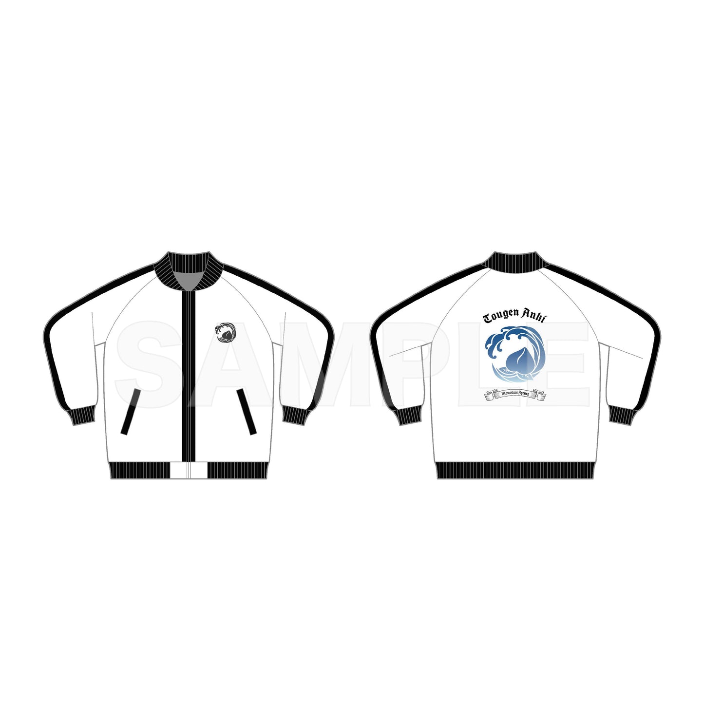 【桃源暗鬼】スカジャン /01 鬼・桃