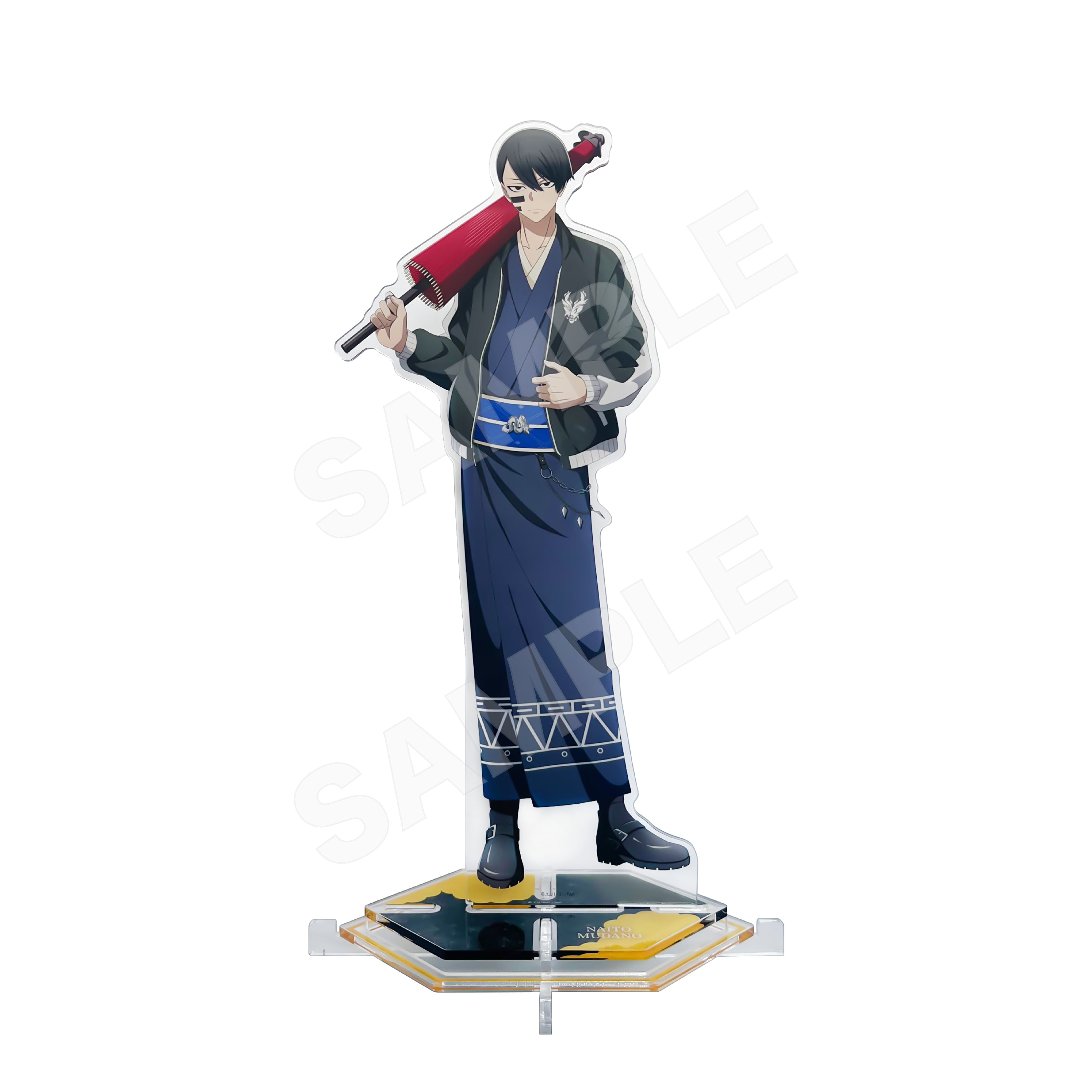 桃源暗鬼】スカジャン×着物ver. アクリルスタンド(L) /02 無陀野無人