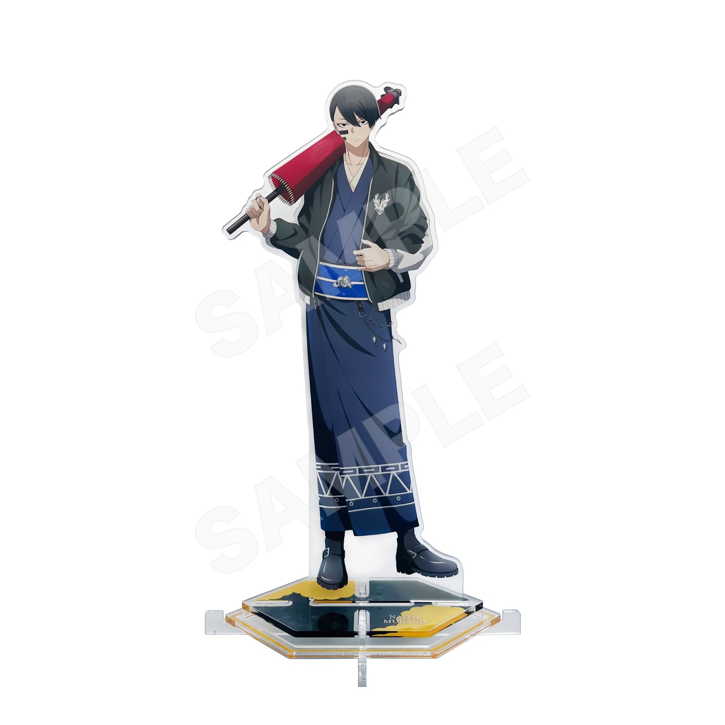 【桃源暗鬼】スカジャン×着物ver. アクリルスタンド(L) /02 無陀野無人