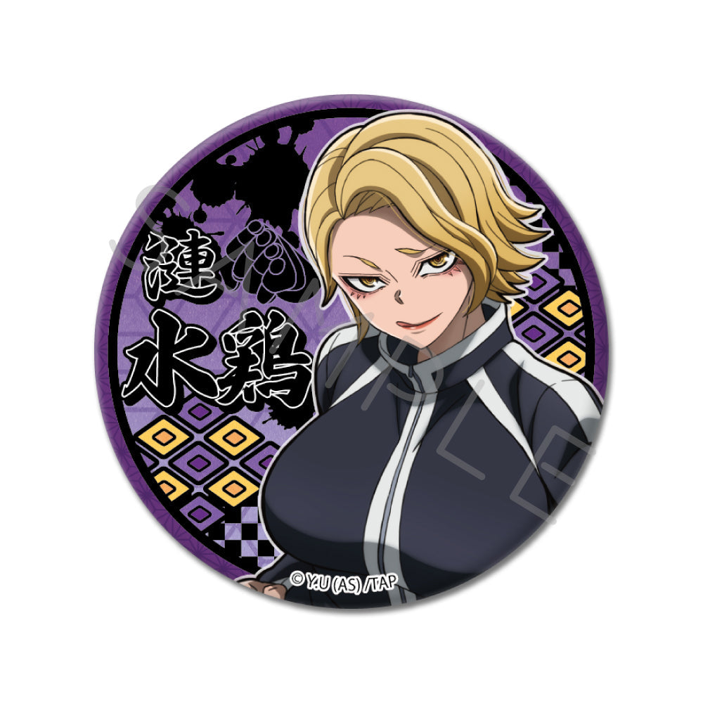 桃源暗鬼 PARCOキャラバッジコレクション 漣水鶏 桃源暗鬼 PARCOキャラバッジコレクション 漣水鶏