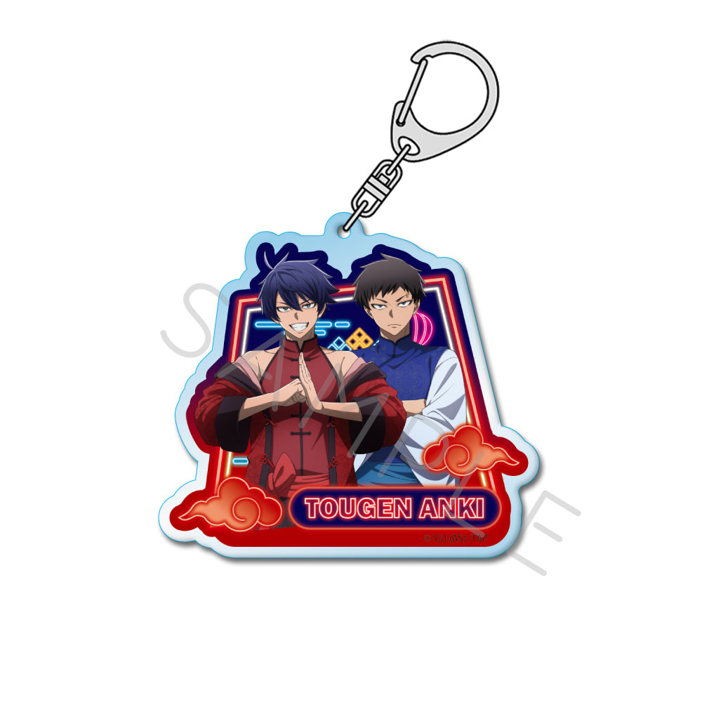 TVアニメ「桃源暗鬼」第2弾 アクリルキーホルダー NG (一ノ瀬四季&矢颪 碇)