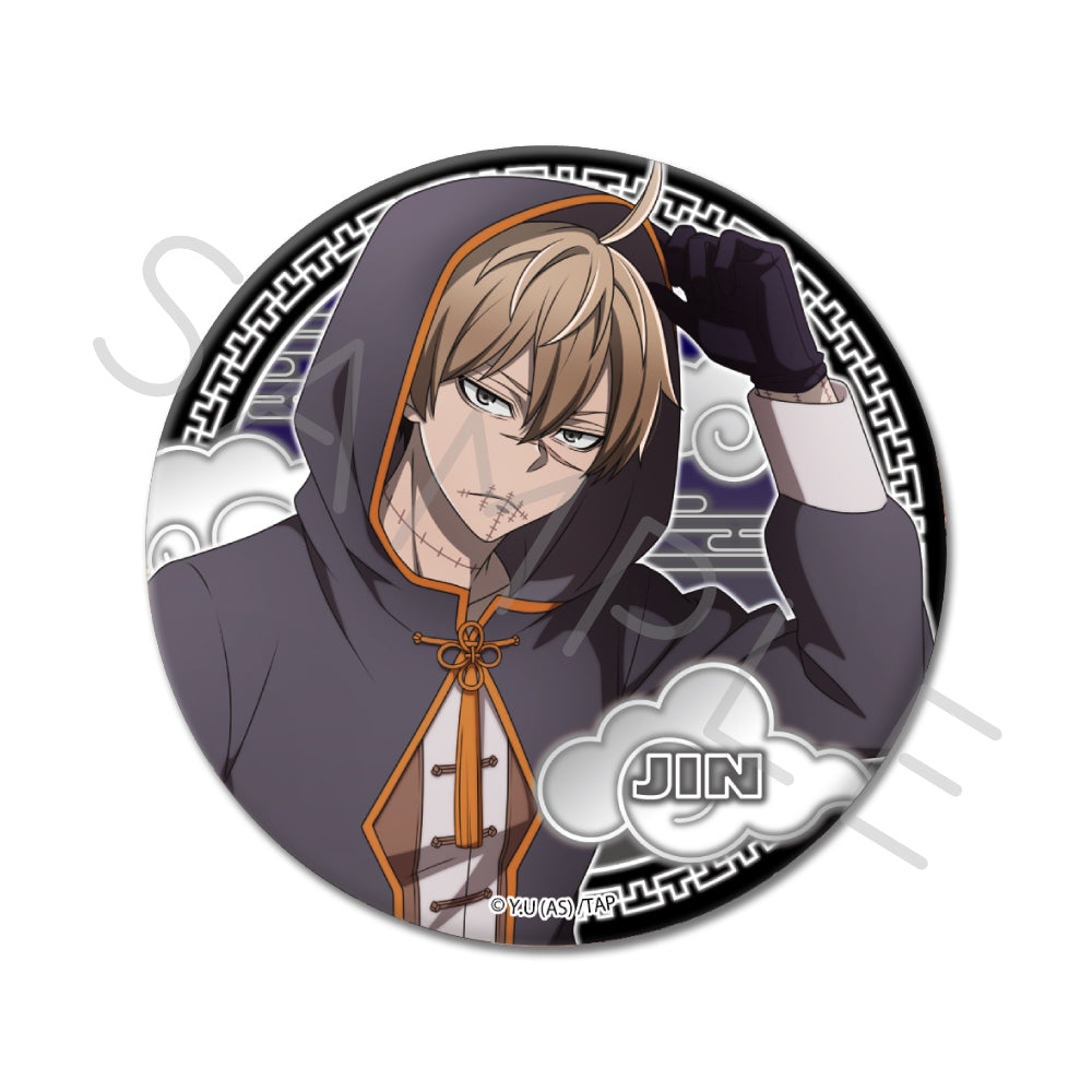 TVアニメ「桃源暗鬼」第2弾 丸型缶バッジ （全8種トレーディング）（BOX）