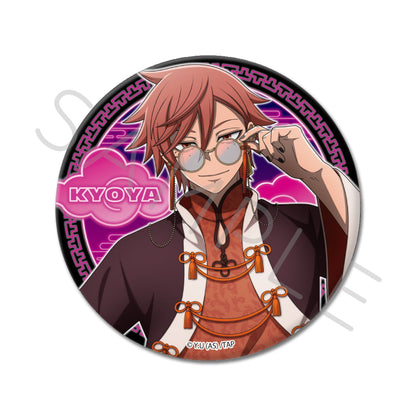 TVアニメ「桃源暗鬼」第2弾 丸型缶バッジ （全8種トレーディング）（BOX）